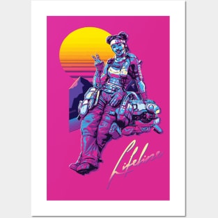 Lifeline, Retro 80s Edition Posters and Art